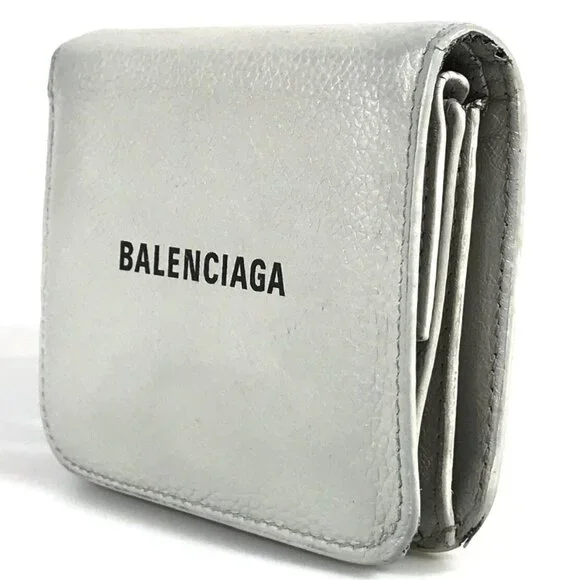 Balenciaga | Bags | Balenciaga Wallet In Pebbled Leather